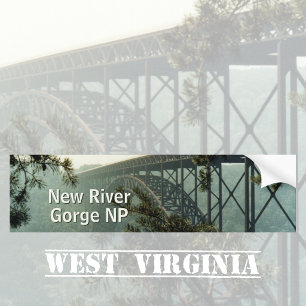 Autocollant De Voiture Parc national de New River Gorge