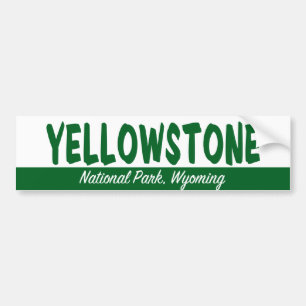 Autocollant De Voiture Parc national de Yellowstone