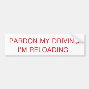 Autocollant De Voiture pardonnez mon entraînement