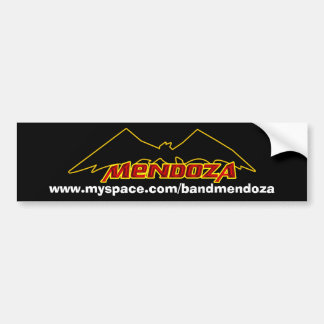 Autocollant De Voiture Pare-chocs de batte de Mendoza*