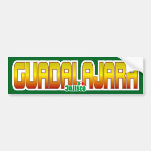 Autocollant De Voiture Pare-chocs de Guadalajara