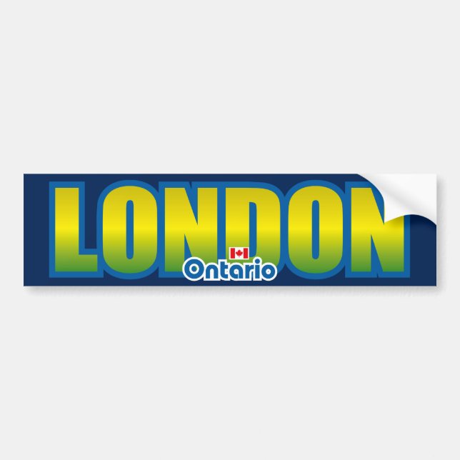 Autocollant De Voiture Pare-chocs de Londres (Devant)