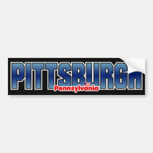 Autocollant De Voiture Pare-chocs de Pittsburgh