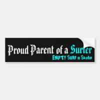 Parent fier d'un surfer