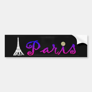 Autocollant De Voiture Paris