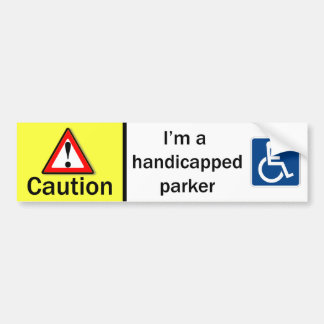 Autocollant De Voiture Parker handicapé