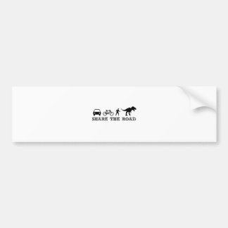 Autocollant De Voiture Partagez la route