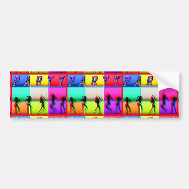 Autocollant De Voiture Parti (Devant)