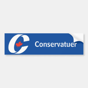 Autocollant De Voiture Parti conservateur Canada