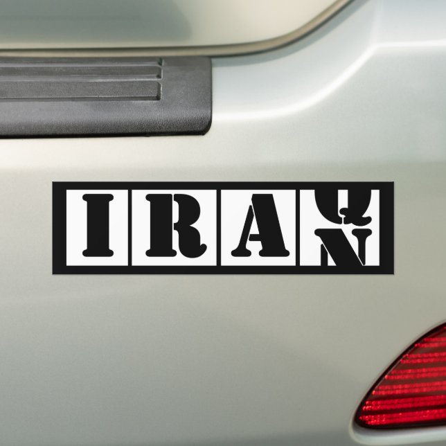 Autocollant De Voiture Pas de guerre Iran Irak Moyen-Orient Anti-guerre (En voiture)
