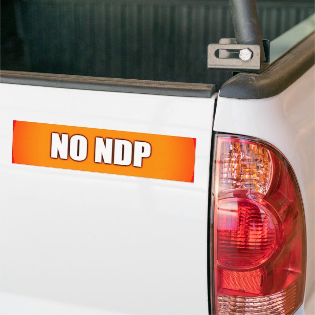 Autocollant De Voiture PAS de néo-démocrate (Sur camion)