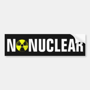 Autocollant De Voiture Pas de nucléaire