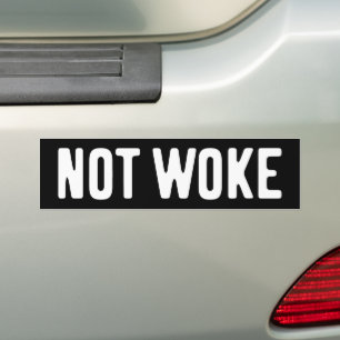 Autocollant De Voiture Pas de Woke