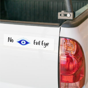 Autocollant De Voiture Pas d'yeux mal