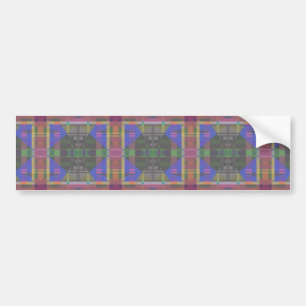 Autocollant De Voiture Pastel rainbow Colorful Geometric