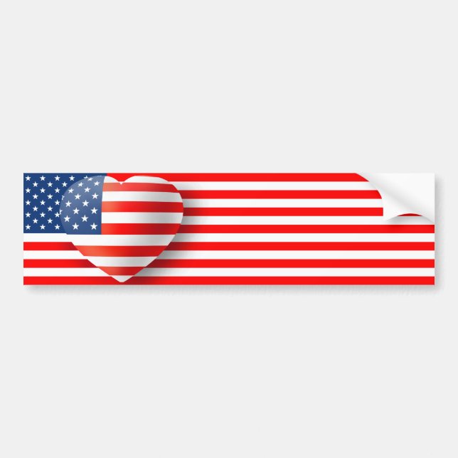 Autocollant De Voiture Patriotisme (Devant)