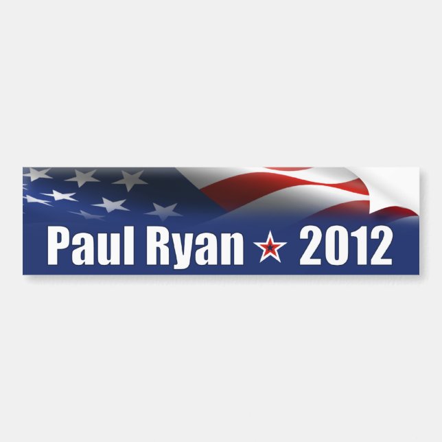 Autocollant De Voiture Paul Ryan pour le président (Devant)
