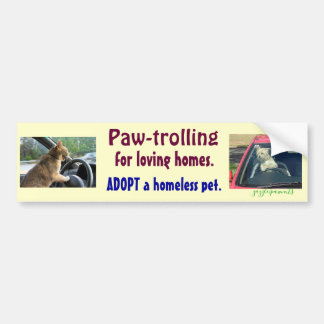 Autocollant De Voiture Paw-trolling