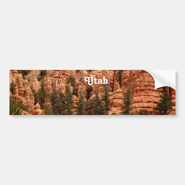 Autocollant De Voiture Paysage de l'Utah (Devant)