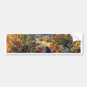 Autocollant De Voiture Paysage de ressort par Pierre-Auguste Renoir