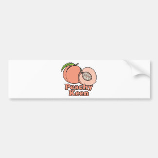 Autocollant De Voiture Peachy Keen Peaches