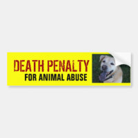 PEINE DE MORT POUR L'ABUS ANIMAL