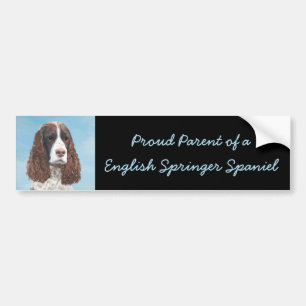 Autocollant De Voiture Peinture espagnole Springer anglaise Peinture orig