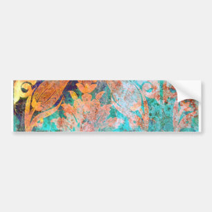 Autocollant De Voiture Peinture florale