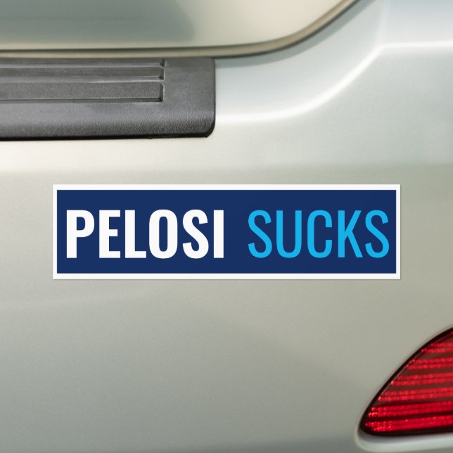 Autocollant De Voiture Pelosi Sucks (En voiture)