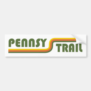 Autocollant De Voiture Pennsy trail Indianapolis