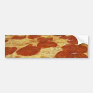 Autocollant De Voiture pepperoni pizza