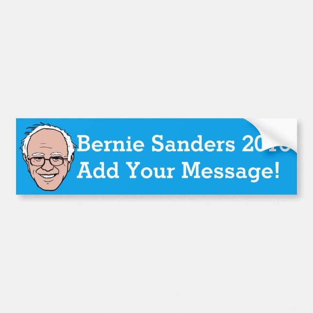 Autocollant De Voiture PERSONALIZED Bernie Sanders (Devant)