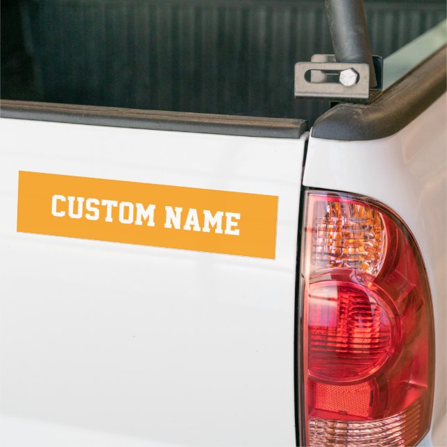 Autocollant De Voiture Personnalisable (Sur camion)