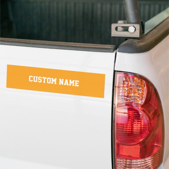 Autocollant De Voiture Personnalisable (Sur camion)