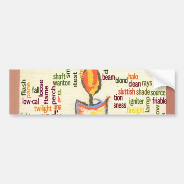 Autocollant De Voiture Personnaliser Produit Porter la lumière (Devant)