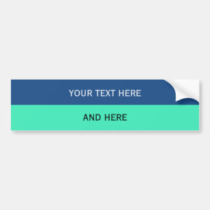 Autocollant De Voiture Personnalisez votre texte, image et couleur de fon