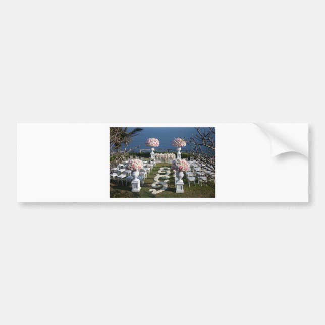 Autocollant De Voiture Petal-Wedding-Aisle-Runners-20 (Devant)