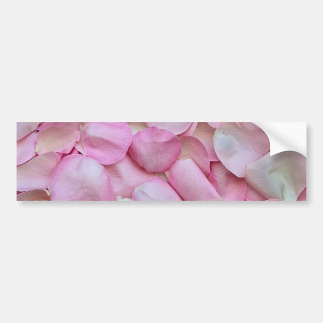 Autocollant De Voiture Pétales roses (Devant)