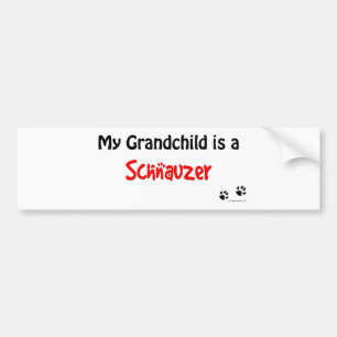 Autocollant De Voiture Petit-enfant de Schnauzer