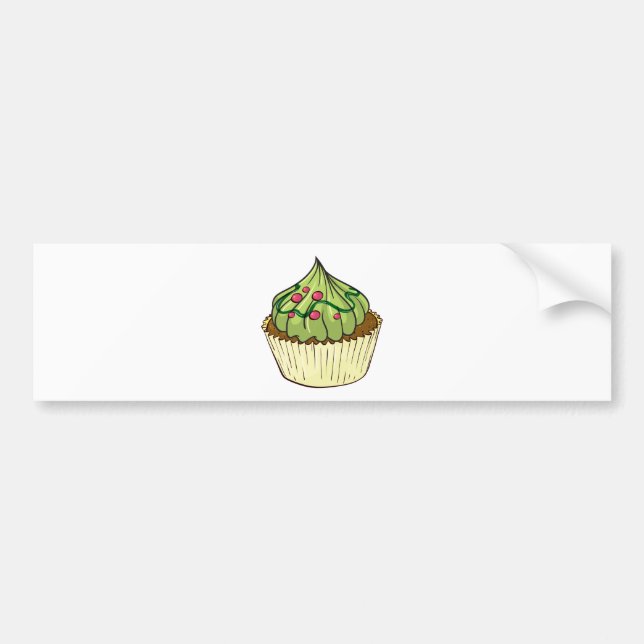 Autocollant De Voiture Petit gâteau (Devant)