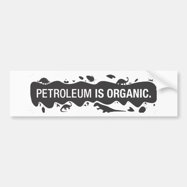 Autocollant De Voiture PetroIsOrganic (Devant)