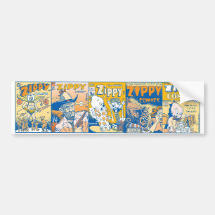 Autocollant De Voiture Peu couvertures comiques énergiques