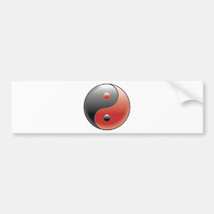 Autocollant De Voiture Philosophie chinoise de Taoism de ~ de Yin Yang