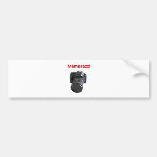 Autocollant De Voiture Photographe Mamarazzi
