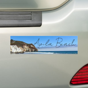 Autocollant De Voiture Photographie de l'océan d'Avila Beach Californie S