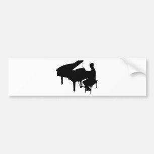 Autocollant De Voiture Piano Man