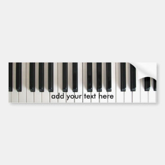 Autocollant De Voiture piano musique