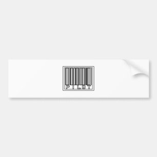 Autocollant De Voiture Pilote de codes-barres