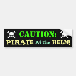 Autocollant De Voiture Pilote pirate