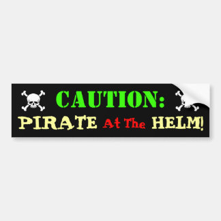 Autocollant De Voiture Pilote pirate